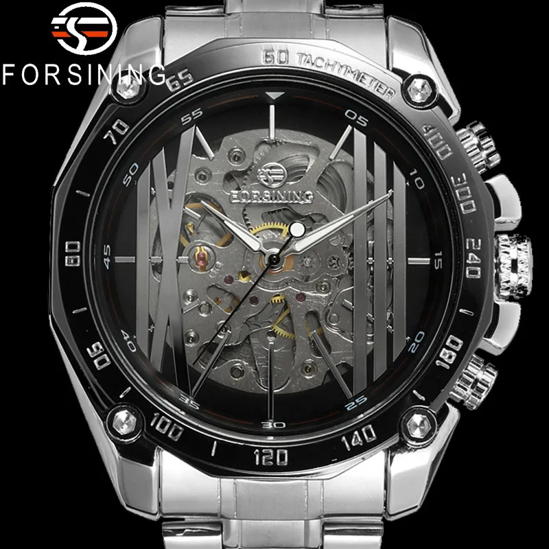 Часы наручные FORSINING Мужские механические автоматические спортивные брендовые