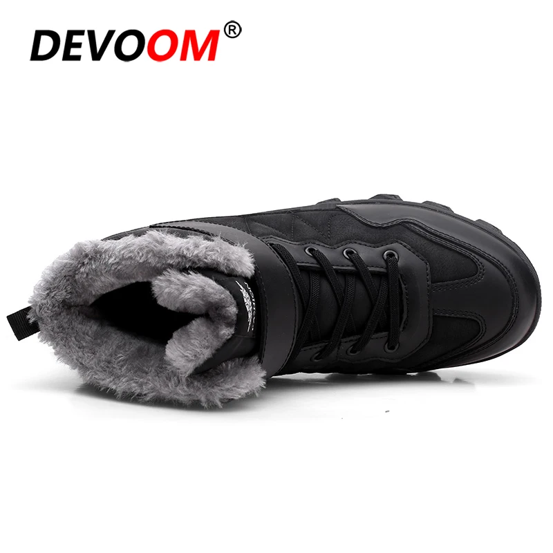 Зимние уличные походные ботинки для мужчин водонепроницаемые альпинизма