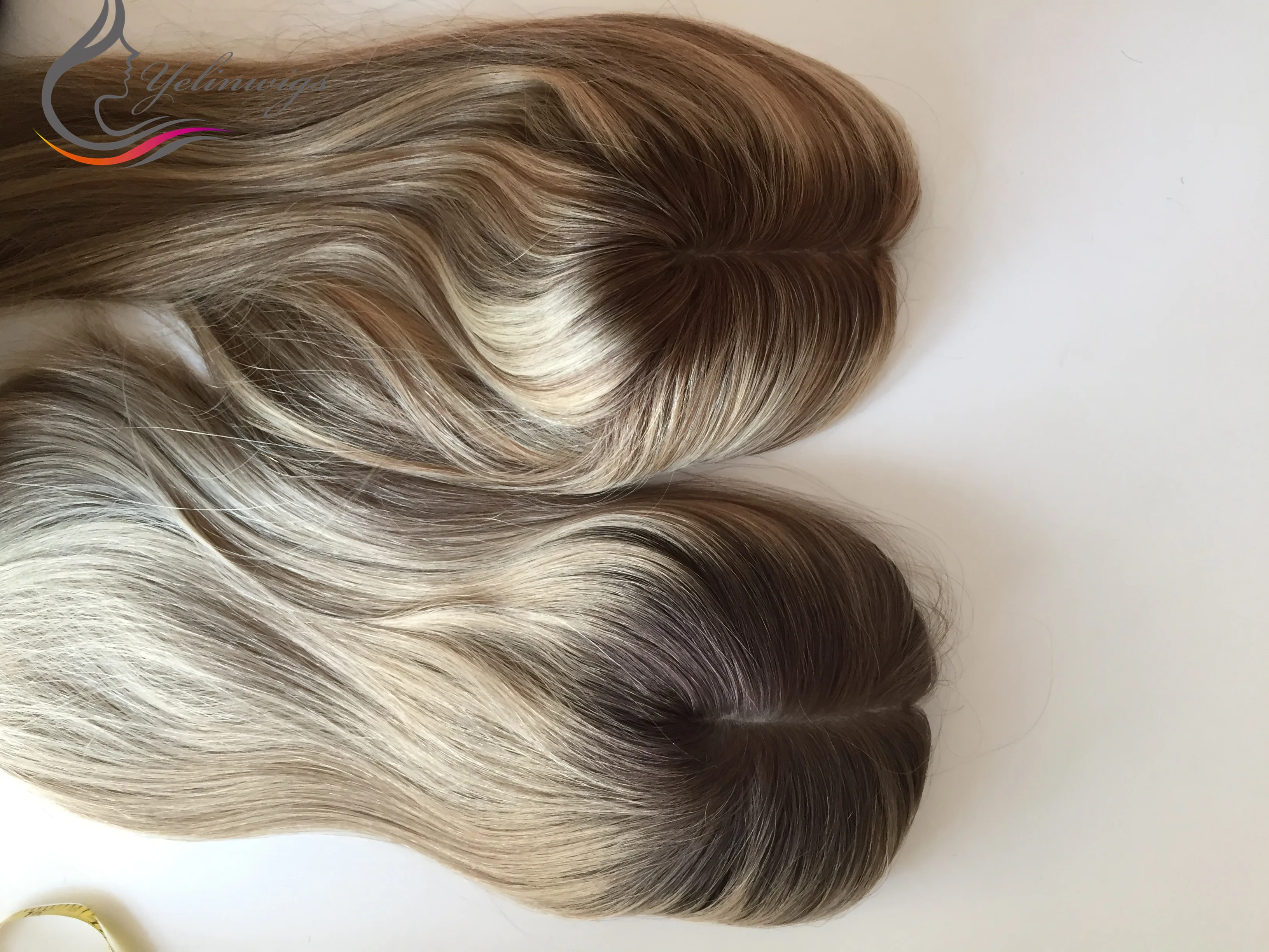 Kippah японские натуральные волосы темных оттенков для женщин|Пряди волос и парики|