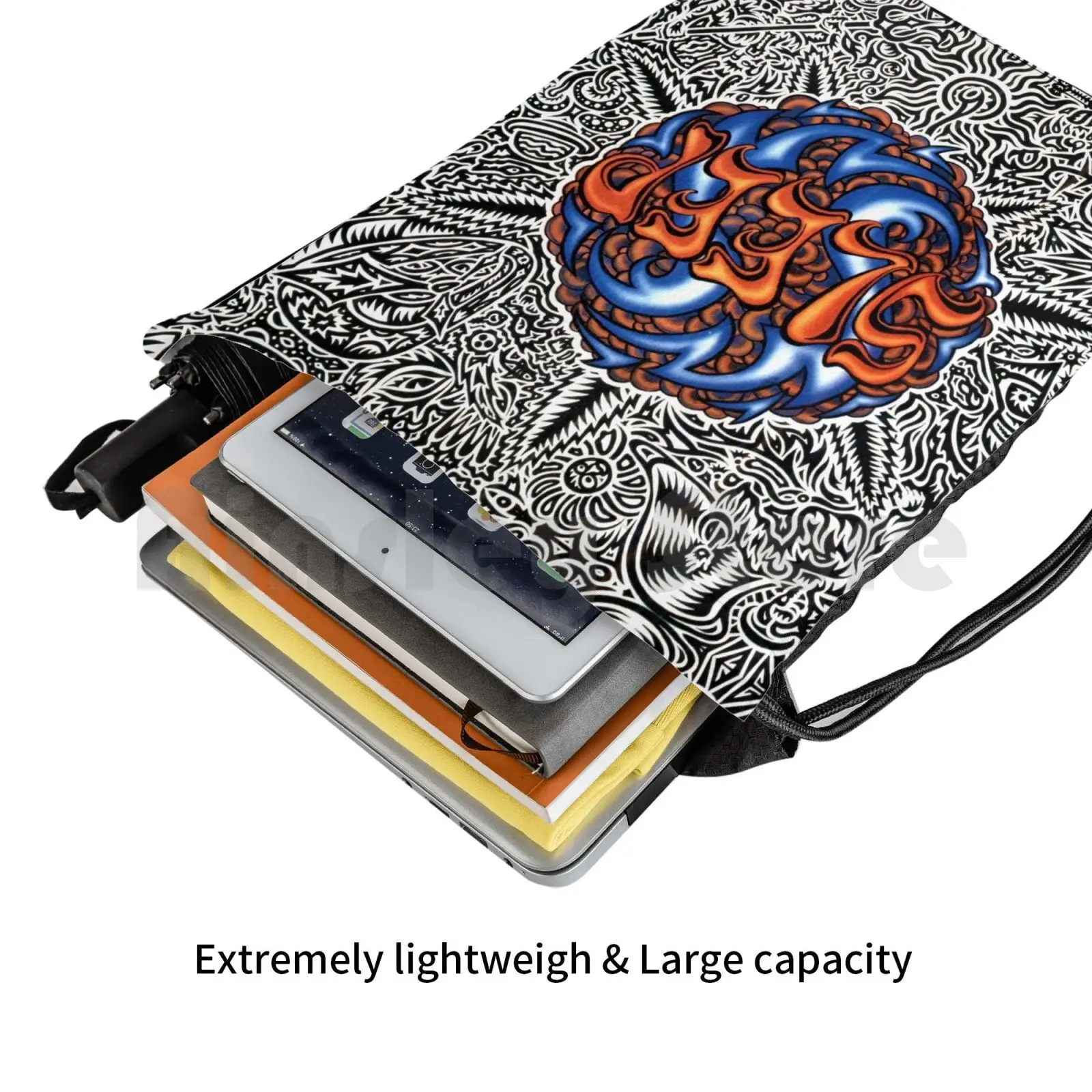 Металлическая полоса Steep Stoner обложка для горного альбома Holy Mountain рюкзак Dragonaut