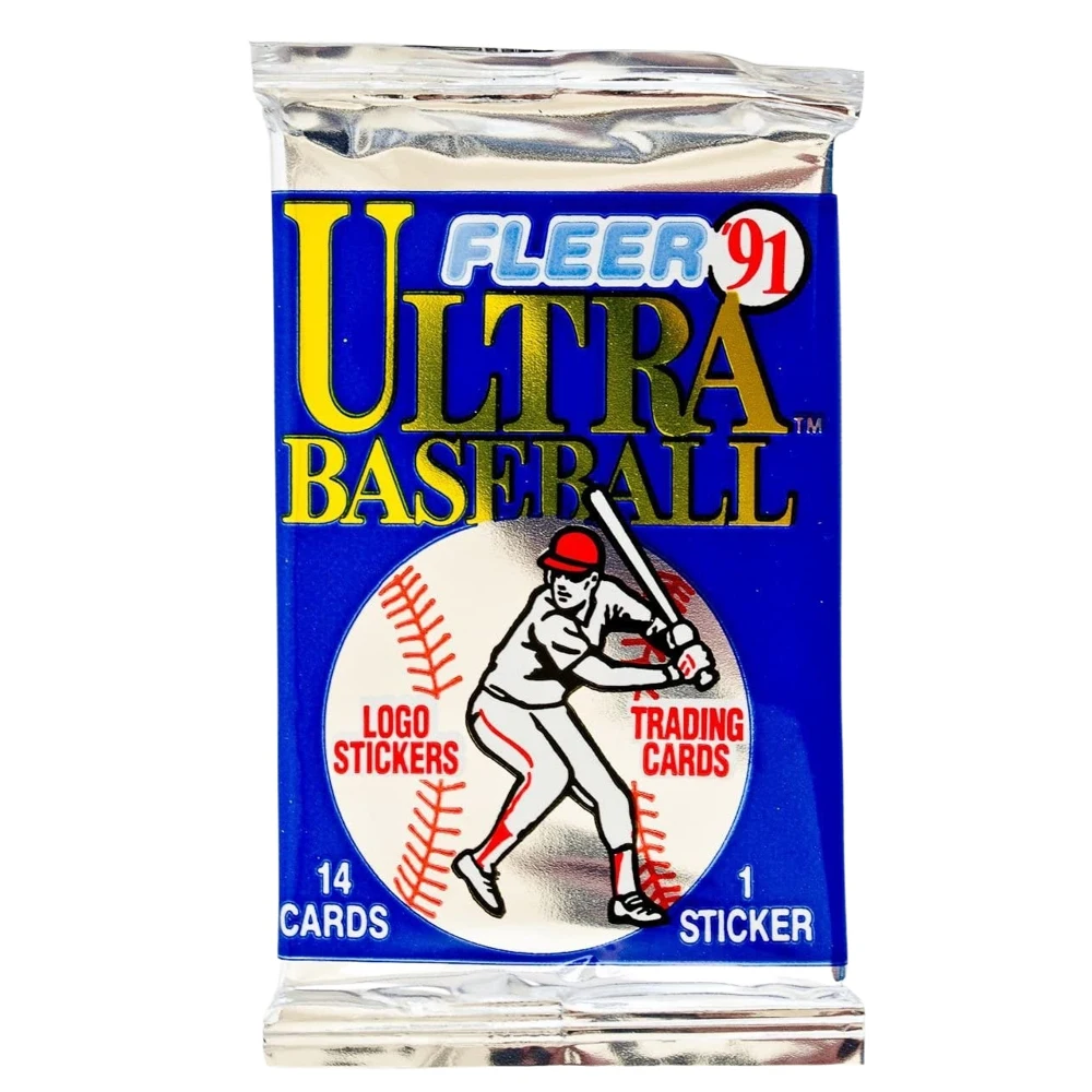 Fleer 1991 Baseball Ultra. Коллекционные карточки бейсбольные 14шт |