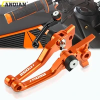 motorcycle accessories cnc aluminum dirt bike handle folding brake clutch lever for 250sxf 250 sxf 2014 2015 2016 2017 2018