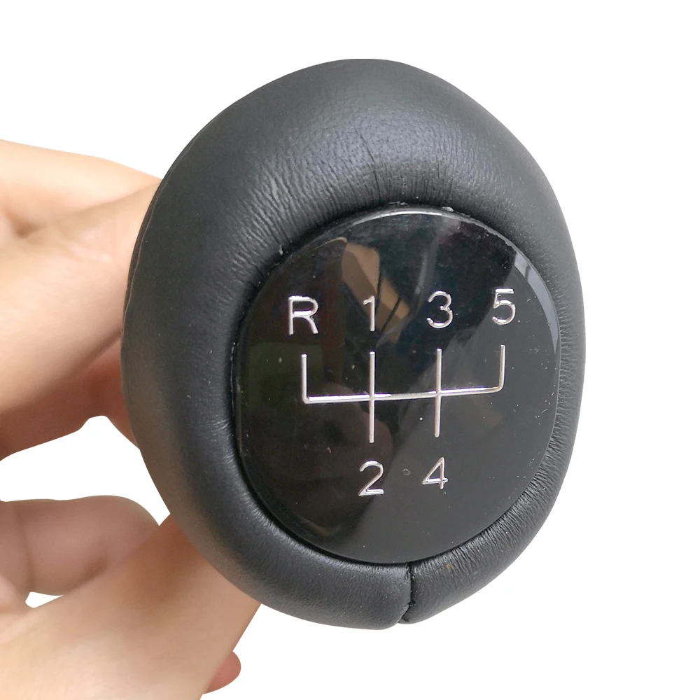 Ручка переключения передач из натуральной кожи 3d логотип для BMW E90 E60 E39 E36 E46 E87 E30 X5