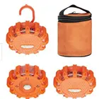 4 шт. красные мигающие предупреждающие огни, автомобильные дорожные аварийные огни, предупреждающие огни безопасности дорожного движения, огни для спасения дорог