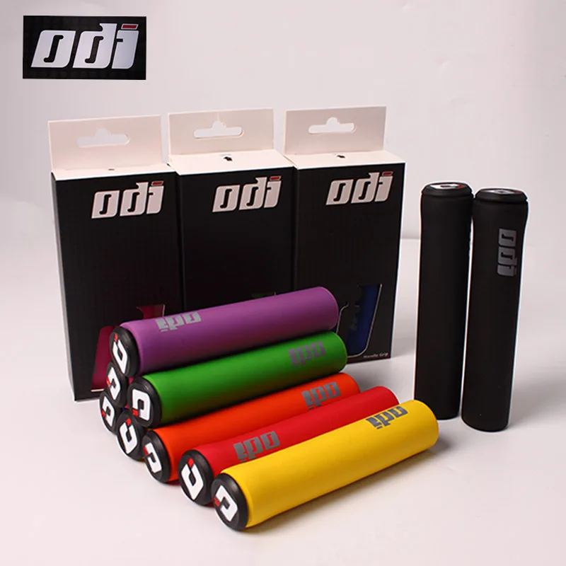 ODI ухваты MTB велосипед силиконовые ручки Анти занос удар поглощая мягкая горный