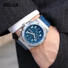 BAOGELA Homme Nouveau Quartz Montres 2019 tanche Chronographe dcontract Lumineux Montre-браслет Homme En Cuir браслет Relog