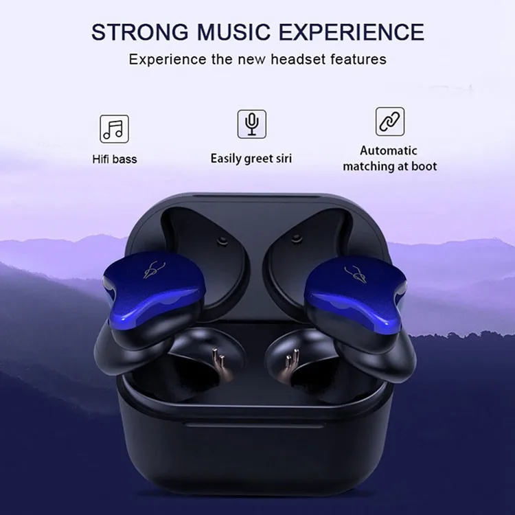 Sabbat X12 Pro Tws Wireless Earbuds Bluetooth 5.0 Earphone Hifi Stereo Headset Sport Waterproof Flame color | Электроника