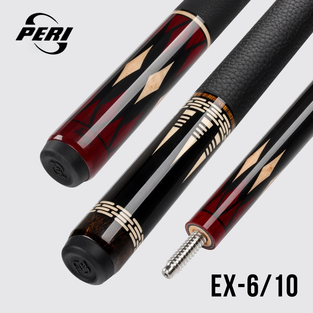 &quotPERI&quot EX6/10 Billar бильярдным кием 12 75 мм черный лед наконечник палки эргономичный