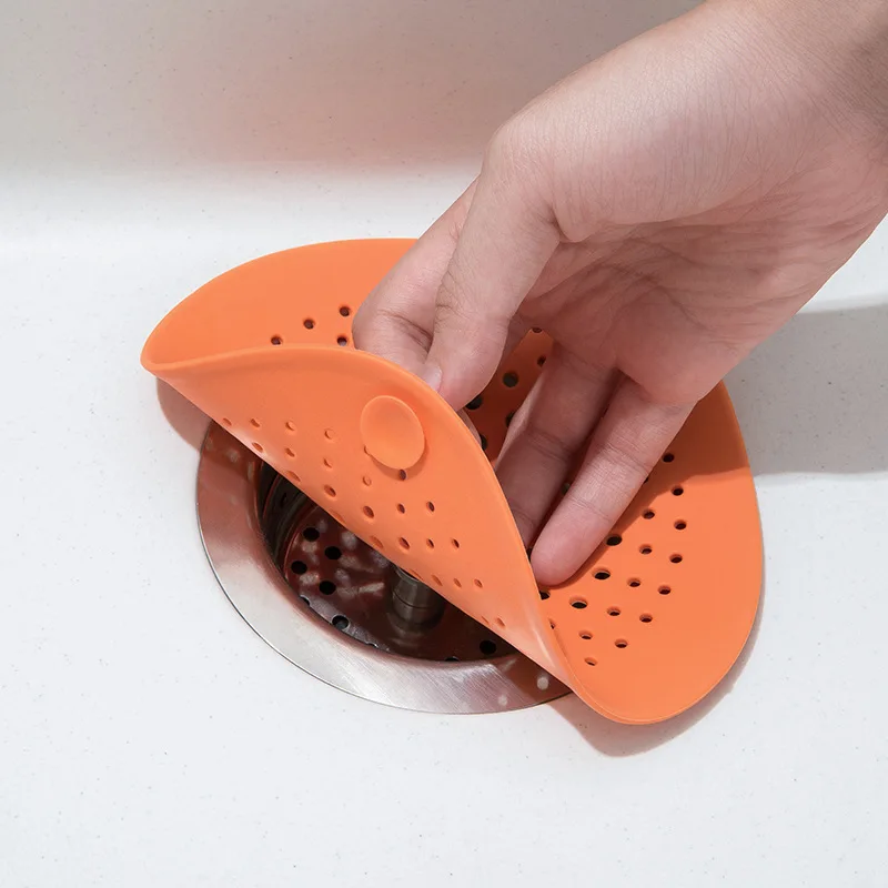 

Household Kitchen Sink Filter Shower Drain Hair Catcher Stopper Bathroom Floor Drain Cover Universal Anti-clogging Sink Strainer