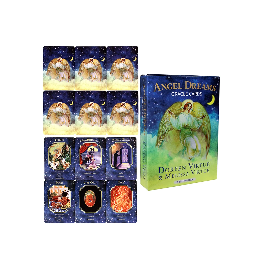 

Новинка, настольная игра Tarot Angel Dream, предсказание, судьба, настольная игра, оптовая продажа, Прямая поставка, PDF инструкция