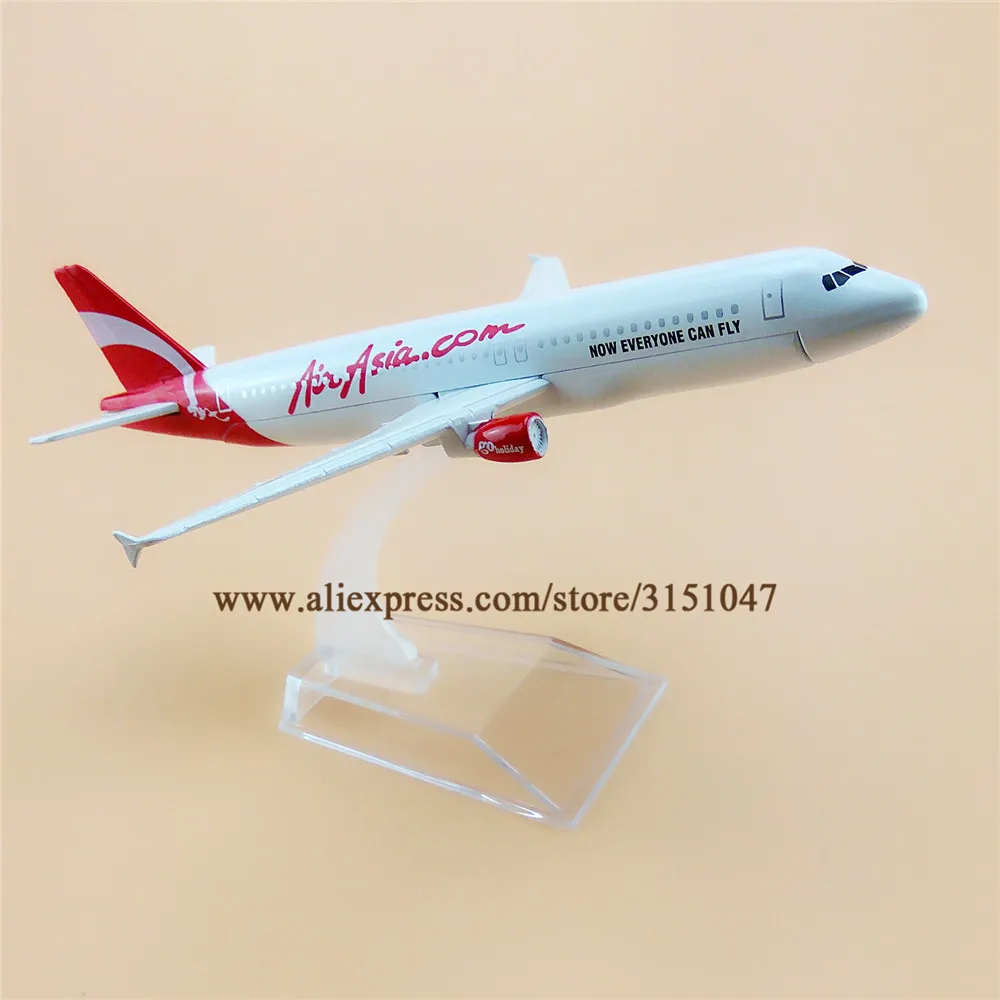 Модель самолета A320 из металлического сплава модель белого Азия аэробус 320