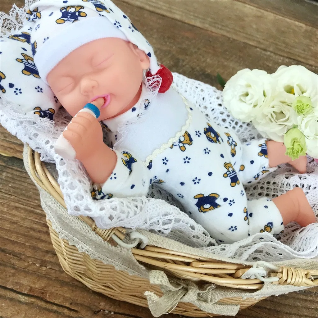 Reborn Baby Doll Simulated Sleep African Black Best Gift Toy Children Kids Play Dolls Christmas Gifts Toys C850# | Игрушки и хобби