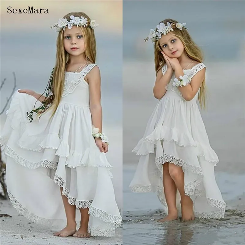 платье с цветочным узором для девочек Рождественские Бальные платья круглым