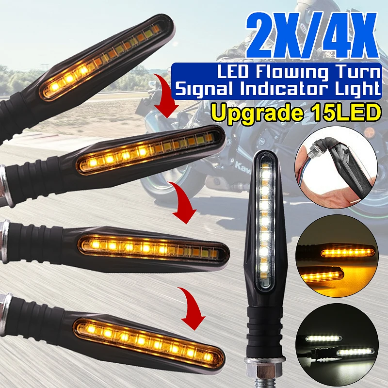 Поворотники для мотоциклов 12 В 15 светодиодов| |