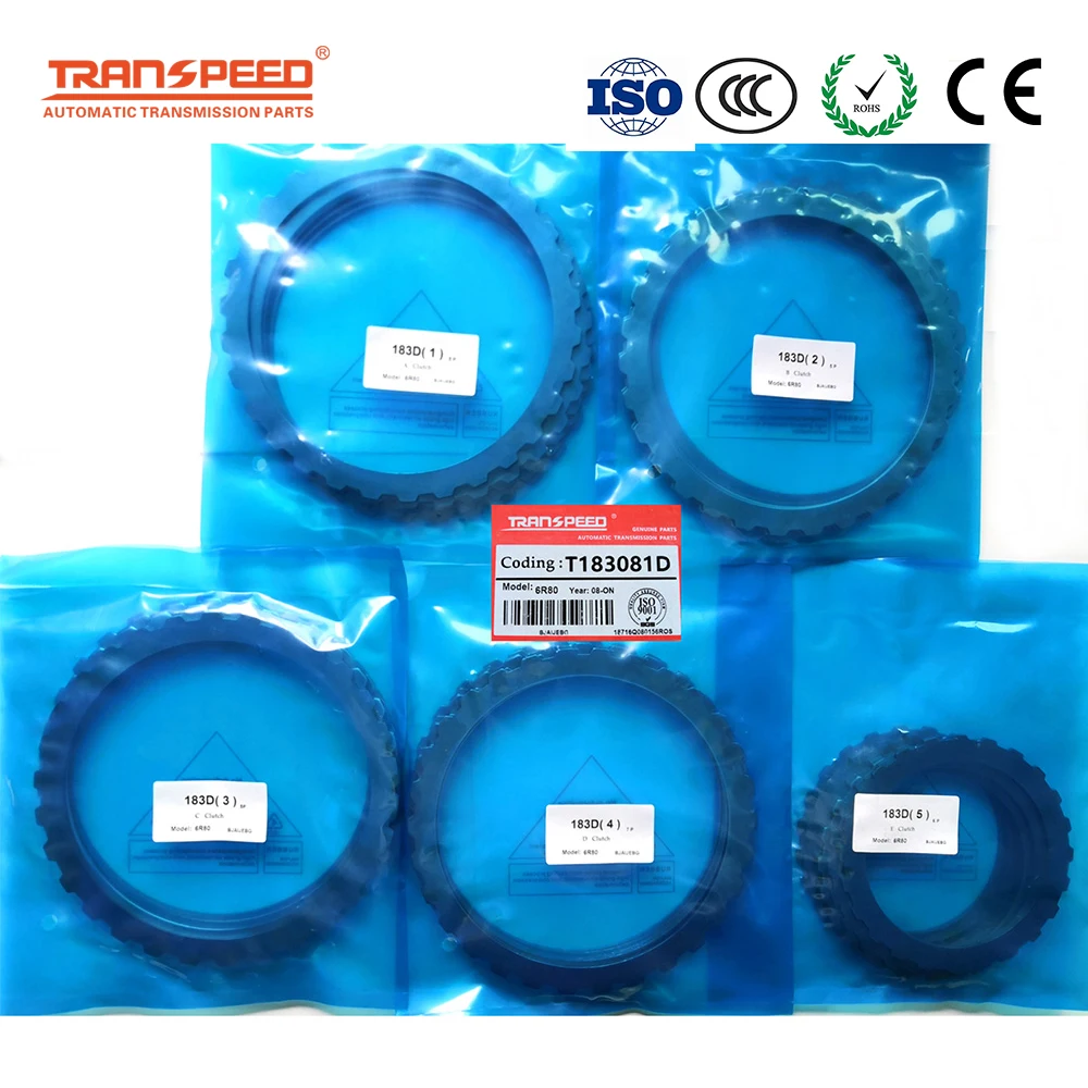 

TRANSPEED 6R80 Automatic Transmission Master Rebuild Repair Kit Friction Plates Kit For Ford Lincoln Mazda 6R80E