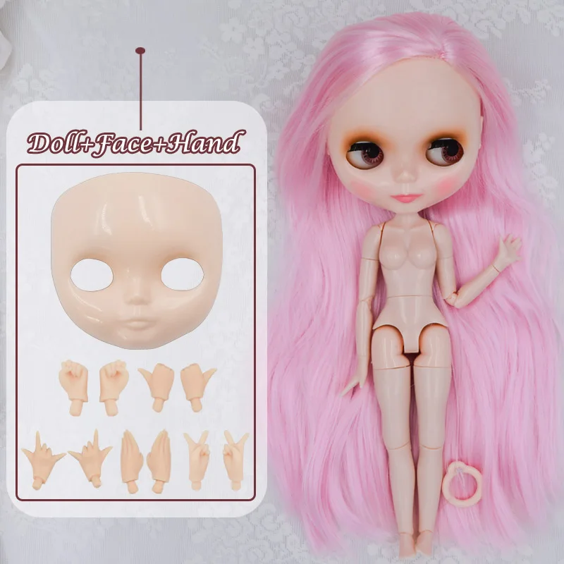 Neo Blyth кукла NBL Заказная блестящее лицо, 1/6 BJD шарнирная кукла Ob24 кукла Blyth для девочки, игрушки для детей FHNBL23 - Цвет: FHNBL15
