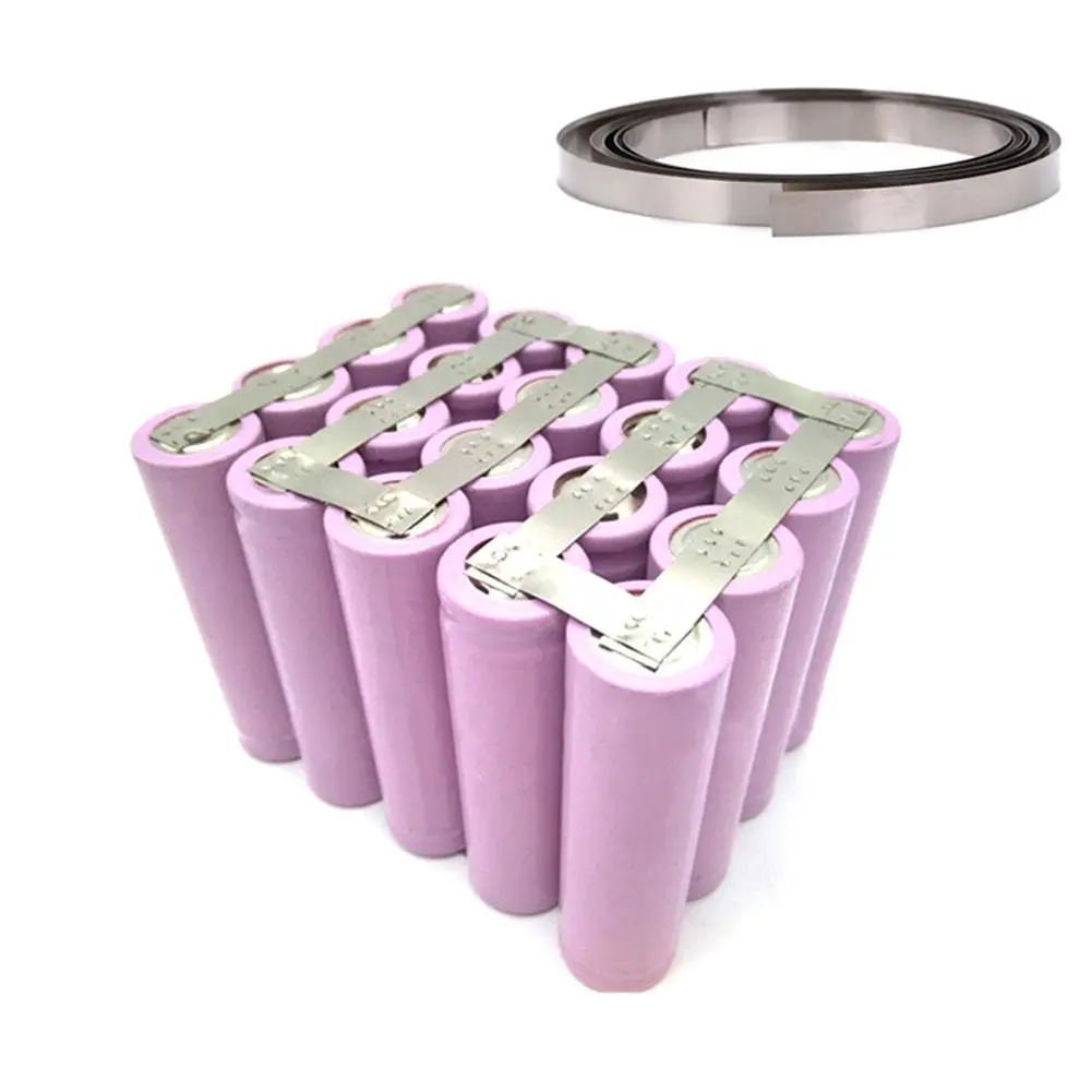 

Great 8mm X 0.1/0.12/0.15 Nickel Plating Steel Strip Tape For Li 18650 Battery Spot Welding Compatible For Spot Machine