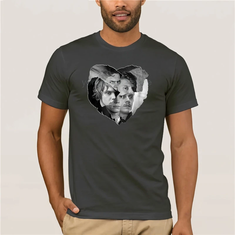 Летняя мода уличная футболка с коротким рукавом американская история ужасов