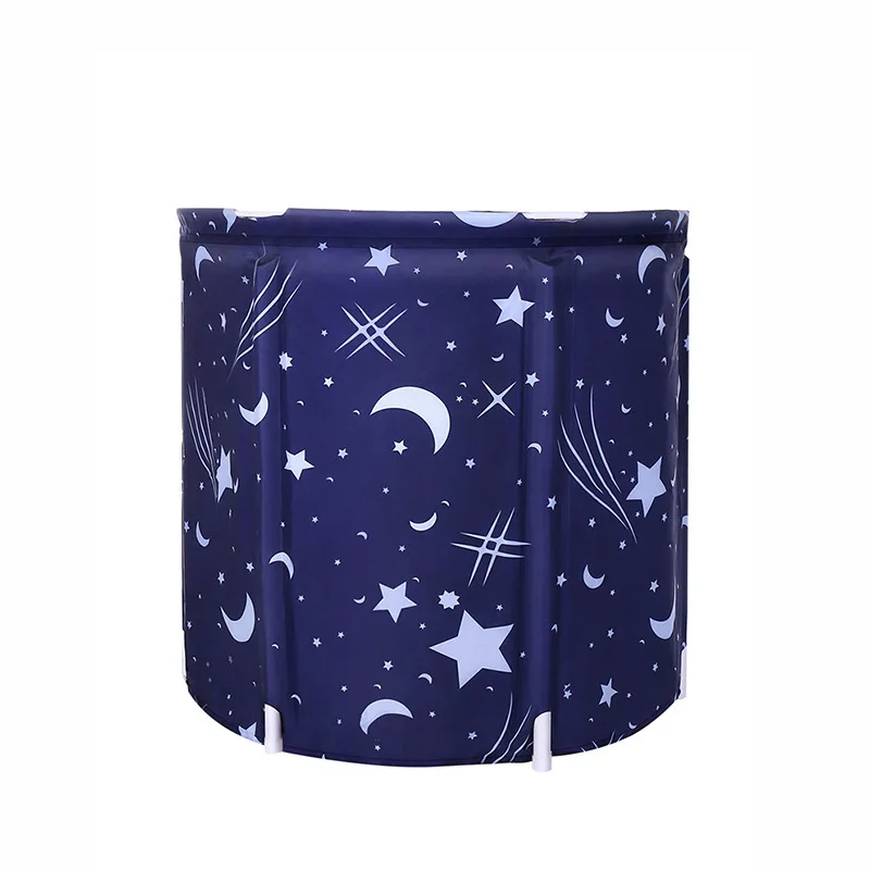 Тканевый кронштейн из ПВХ для взрослых складной бочонок ванны домашний хлопка