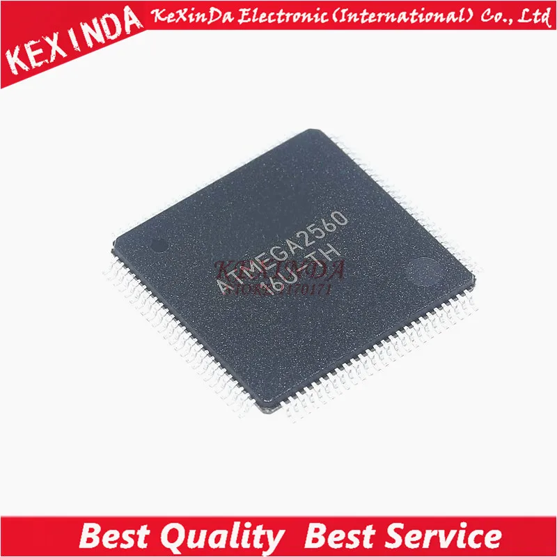 ATMEGA2560-16AU ATMEGA2560 16AU TQFP-100 IC 5 шт./лот Бесплатная доставка | Электронные компоненты и