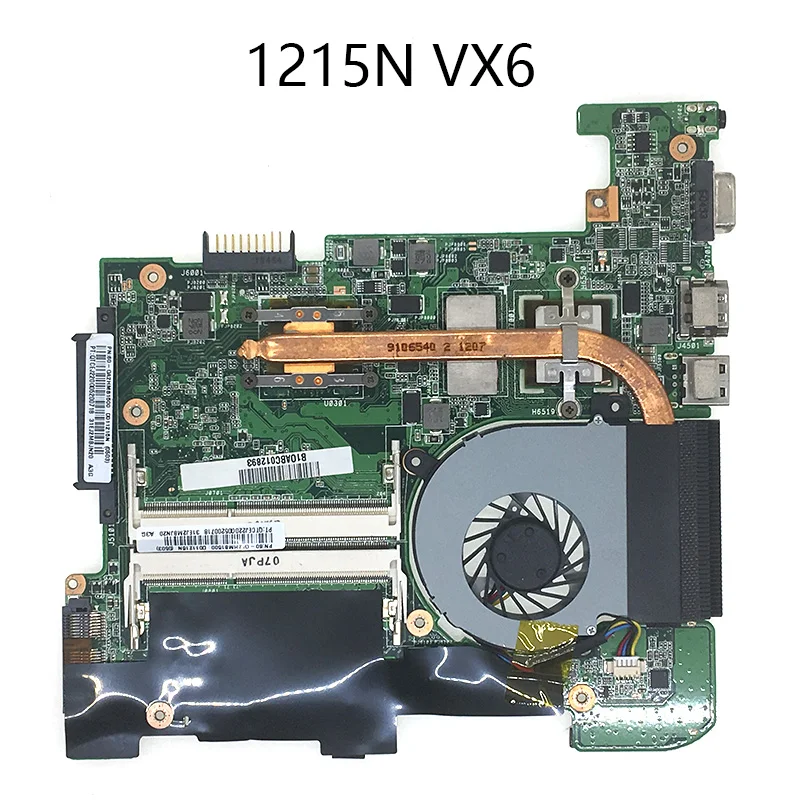 Оригинальная материнская плата 1215N /VX6 для ноутбука Asus Eee PC rev 1 4 полностью
