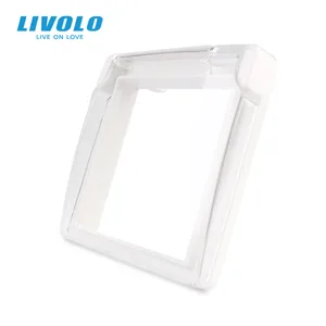 Пластиковая водонепроницаемая розетка Livolo, 4 цвета