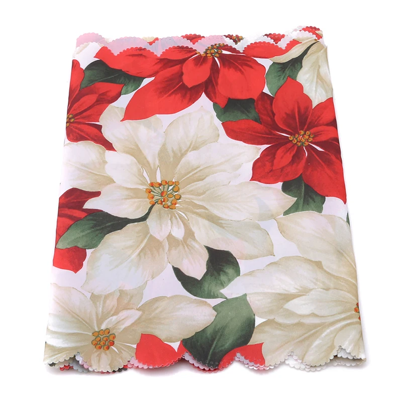 

Christmas Vintage Table Runner Placemats Mat Set Wedding Party Banquet Decor Table Flag Dinner Home Textile