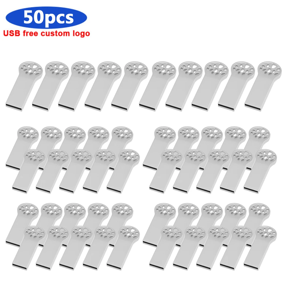 

50 шт./лот USB 2,0 флеш-накопитель 64 Гб оперативной памяти, 32 Гб встроенной памяти, флеш-накопитель Mini флэш-накопитель 4 ГБ 8 ГБ оперативной памяти,...