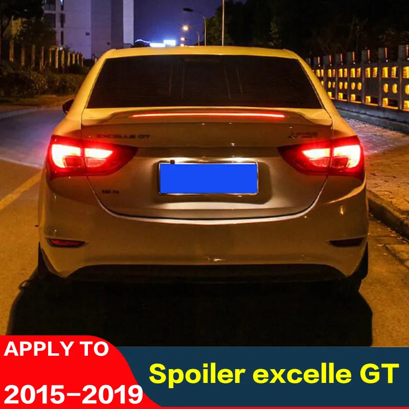 Спойлер для Buick Excelle 2015 2019 высококачественный двухслойный автомобильный спойлер