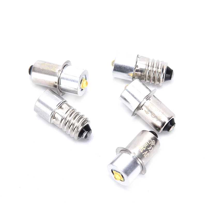 P13.5S E10 3W 3V 4 12V 6 24V Flash light Bulb High Bright светодиодный Аварийный Рабочий светильник Lamp Light