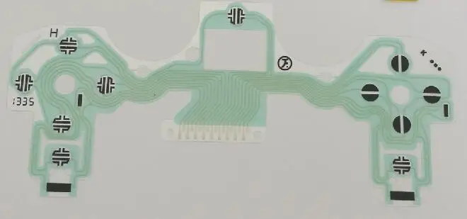 2pcs V2 1 шт. 2 шт. печатная плата PCB лента для sony для PS4 Беспроводная проводящая пленка для контроллера пленка клавиатура гибкий кабель - Цвет: 2pcs V2
