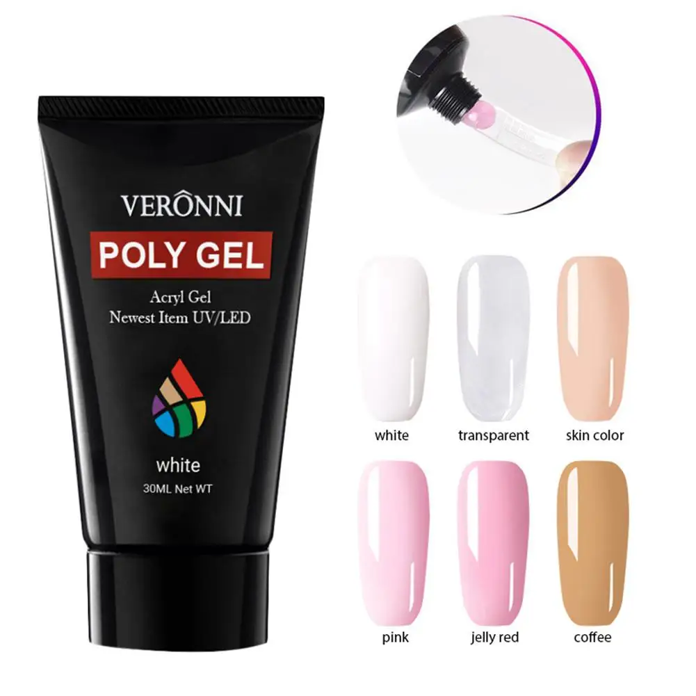 

30ml Extension Glue Painless Quickly Builder Gel Finger Nail Extends Crystal Glue Nail Nailgel Manicure Tools