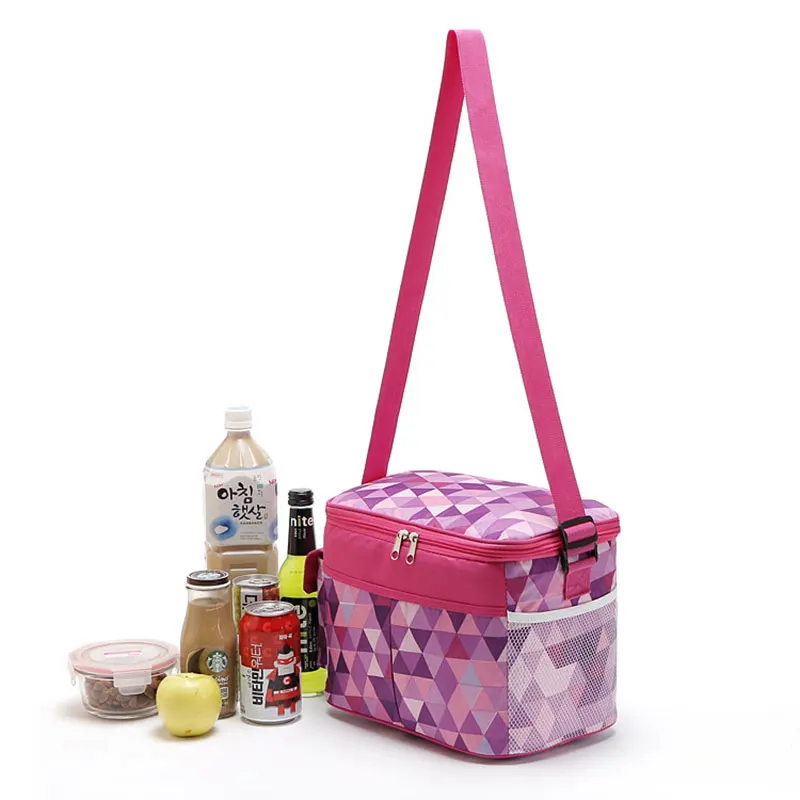 21L Oxford Thermal PEVA Pearl Cotton Lunch Bags for Kids Food Picnic Cooler Insulated Storage Fresh keeping | Багаж и сумки