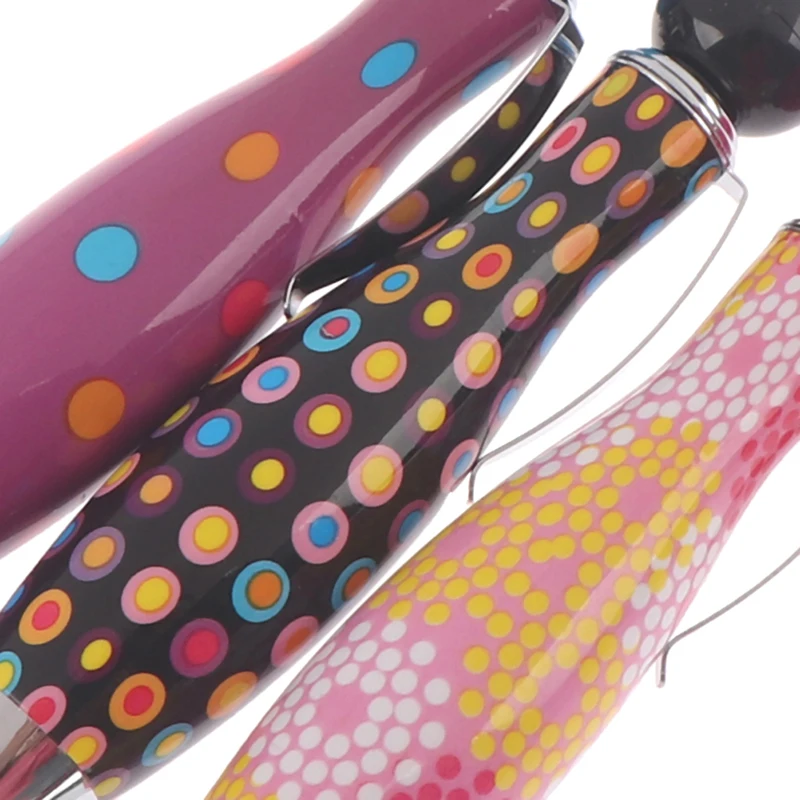 

3pcs Diamond Painting Pen Diamond Cross Stitch Tool Kits Bowling Shape Point Drill Pen Diamond Embroidery Accessories