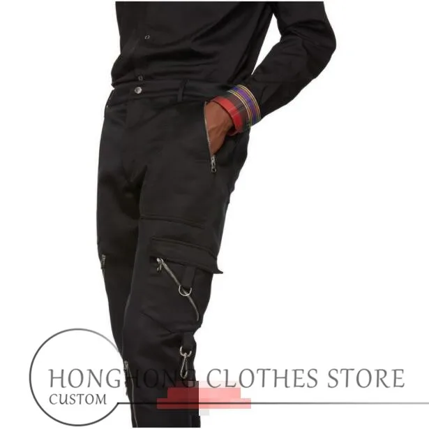 27-44! Индивидуальные модные весенние и осенние штаны для отдыха Молодежные тонкие