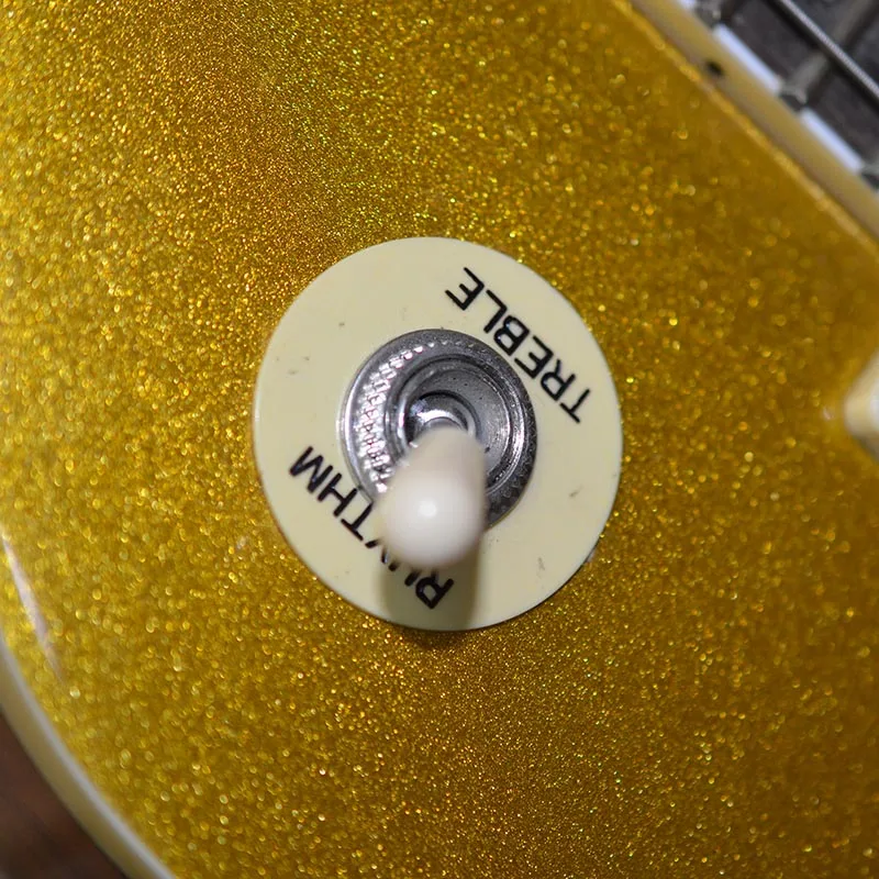 2 stücke kunststoff gitarre kippschalter platte rhythmus höhen waschmaschine ring diy für lp elektrische gitarre ersatz teile free glob