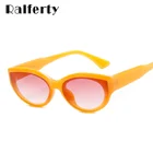 Ralferty женские солнцезащитные очки 2020 новые дизайнерские очки кошачий глаз женские маленькие оправа затененные очки женские gafas de sol W2215