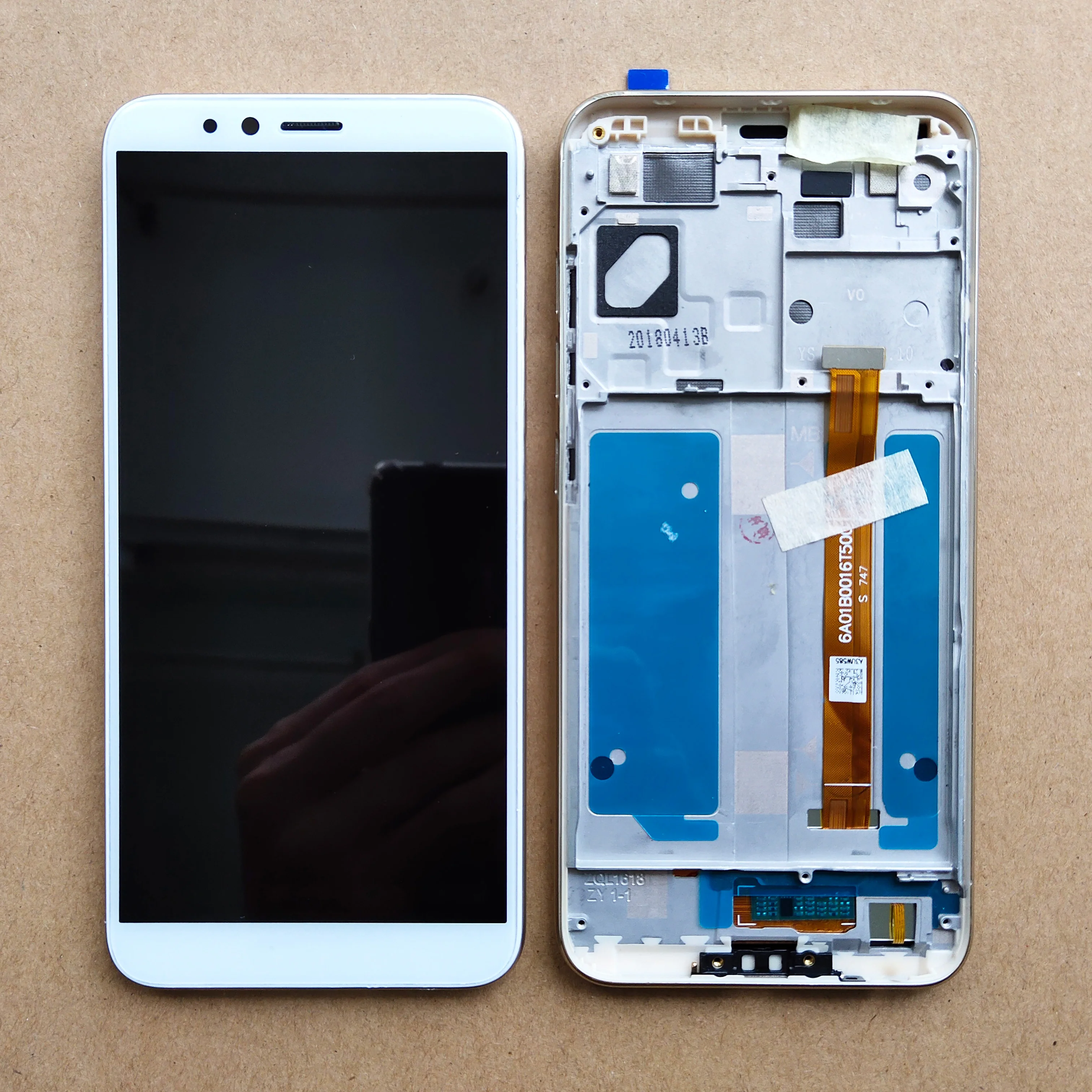 Black/White 5.7 inch NEW For Gionee S11 lite Full LCD Display + Touch Screen Digitizer Assembly Replacement parts With Frame | Мобильные