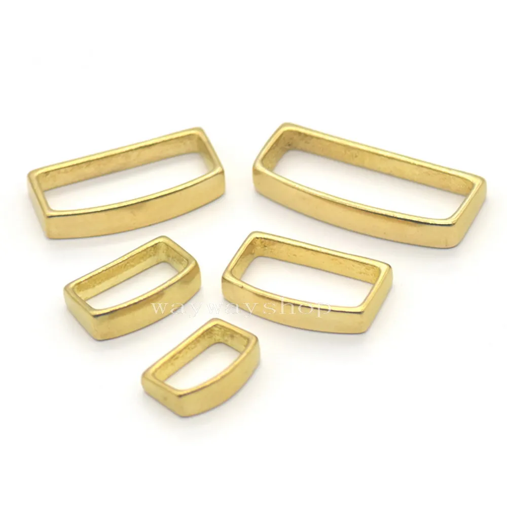Латунные D-образные кольца для ремня петли сварщика ремешок кожаной сумки (16 20 25 32