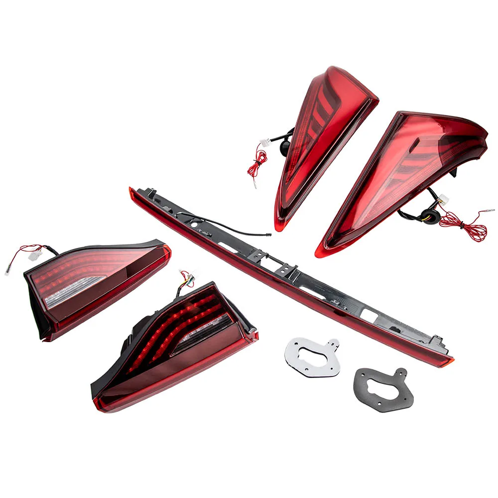 

For Toyota Avalon 2019-2021 LED Taillights Assembly Red LED Rear Lamps