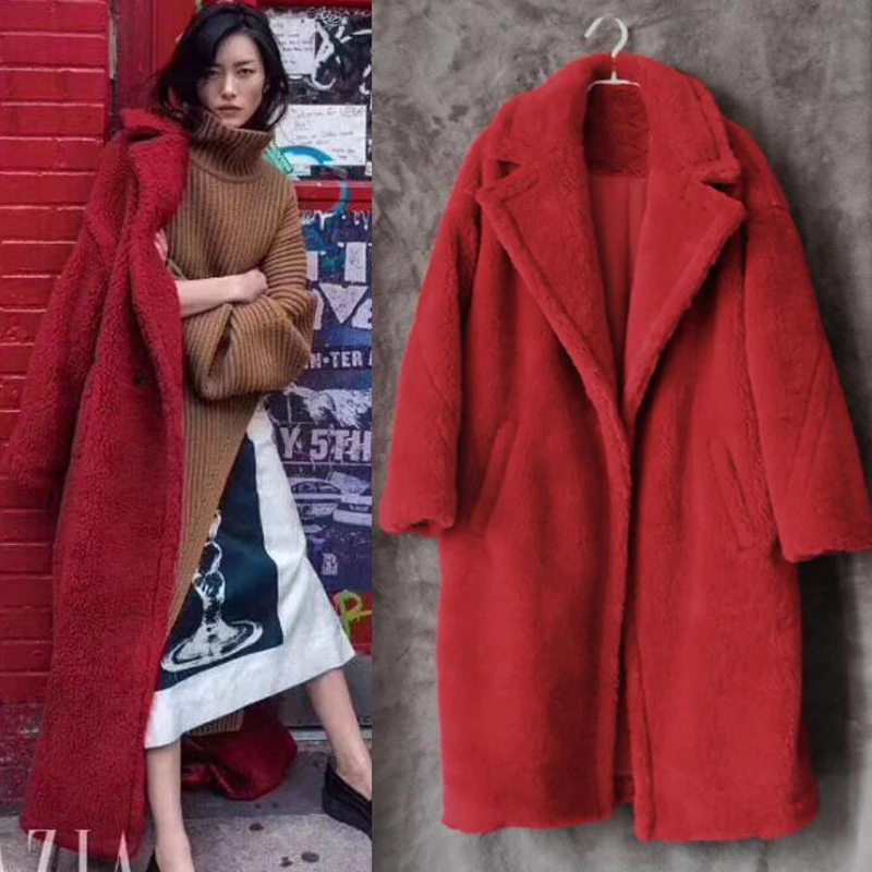 Толстая Теплая Бархатная женская меховая кожаная куртка в европейском и