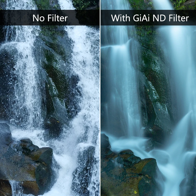 

GiAi Premium Quality Multi Coated 100X100MM Square Neutral density ND16 ND Camera Filter Lens For Nikon Canon All DSRL Cameras
