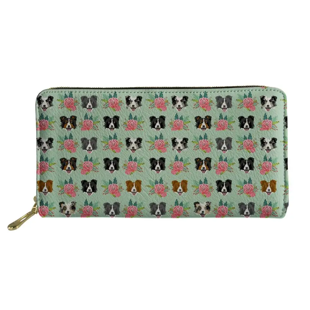 

Womens Wallet Slim Dog Print Women Long Clutch Wallets Large Capacity Wallets Female Purse Lady Purses Phone Pocket Card Holder