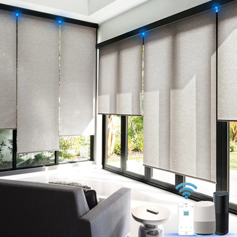 Умное приложение Blindify с поддержкой Wi-Fi и голосовым управлением | Дом сад