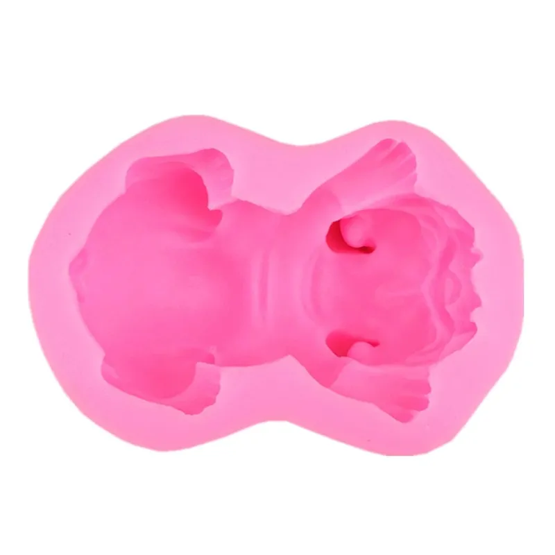 

3D dog shaped silicone mold cake decoration tool fudge chocolate mold soap decoration mold