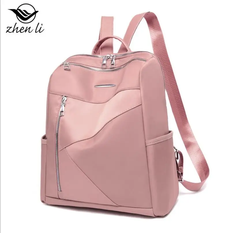 

Zhenli 2020 Women's Bag Fashion Korean Girls Backpack NEW Oxford And Students Casual Or Working Handbags.