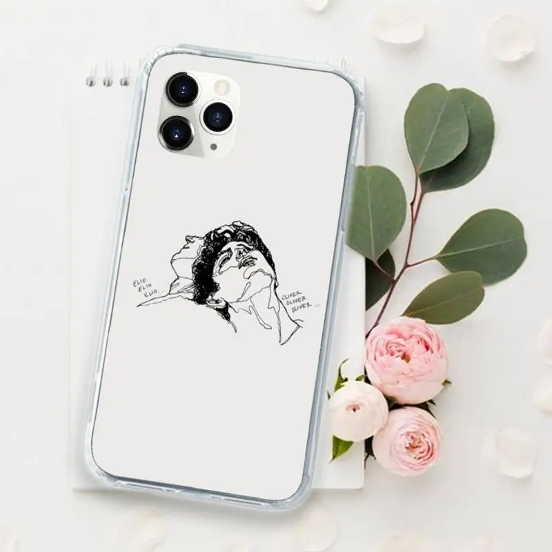 

Movie Call me by your name Phone Case for iPhone 11 12 pro XS MAX 8 7 6 6S Plus X 5S SE 2020 XR Luxury brand shell funda coque