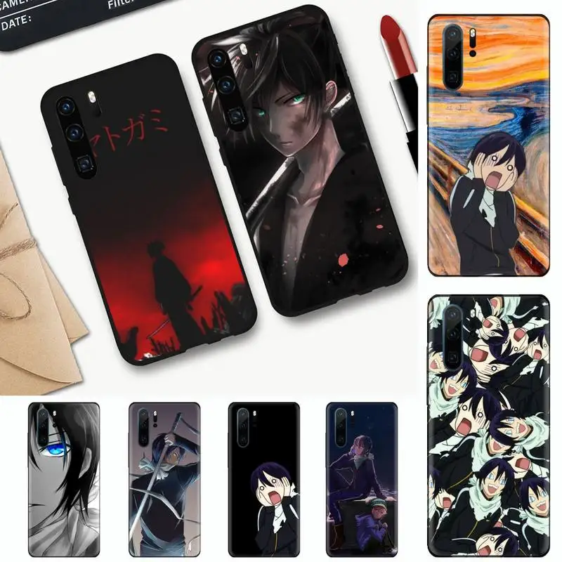 Чехол для телефона с японским аниме рисунком Yato Noragami Huawei honor Mate mate P 10 9X 10i 20 30 40 y7 lite