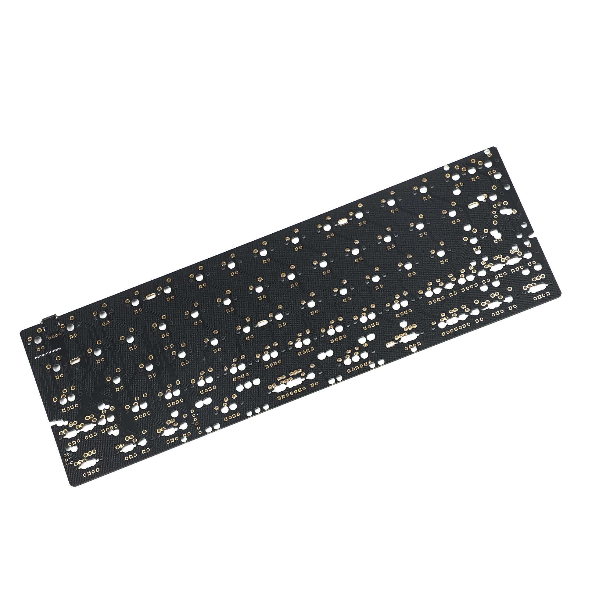 

GH60 64 Minila QMK VIA PCB Fully Programmable For DIY Mechanical Keyboard YD60MQ YD64MQ Poker HHKB Support LED