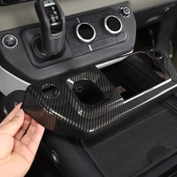 for land rover defender 90 110 2020 22 abs car center console gears air conditioning mode button frame stickers car accessories